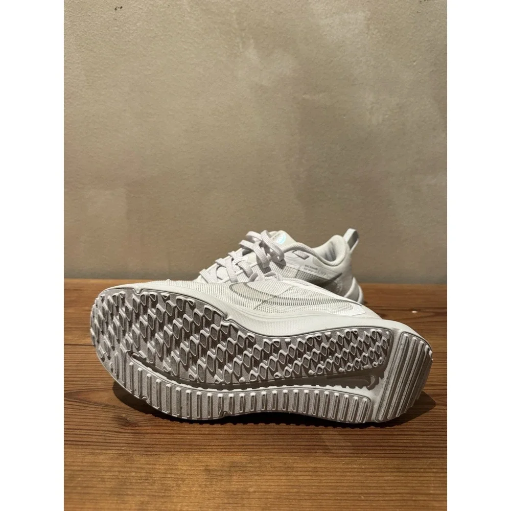 Nike Womens Downshifter 12 Running Shoes White Metallic Silver Size 7